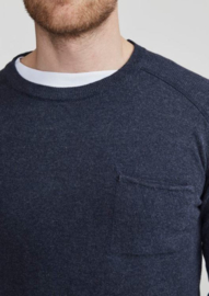 Herren pullover Cavin Crew Navy Melange