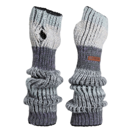 Wollen Armwarmers Remy - Arctic Stone