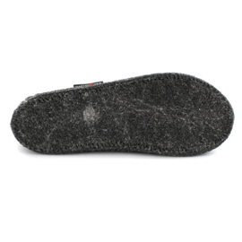 Haflinger slipper Karl - Anthracite