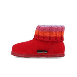 Haflinger kids slipper Paul - Red