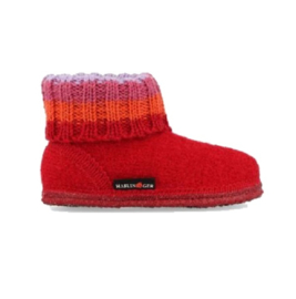 Haflinger kinderpantoffel Paul - Rood