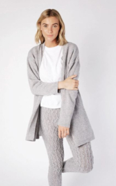 Loungewear wool cardigan Kiera - Soft Grey