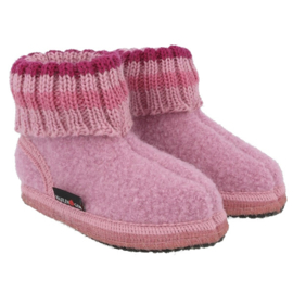 Haflinger Kinderhausschuh Paul - Rosa