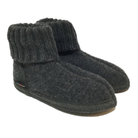 Haflinger slipper Karl - Anthracite