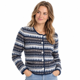 Weird Fish jurk Astra - Navy