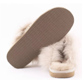 Shepherd slipper Evelina - Honey/Leopard