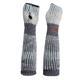 Wool Armwarmers Remy - Arctic Stone