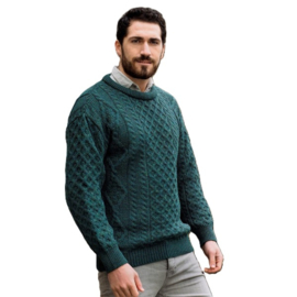 Westend Men's Sweater Inis Mór - Moss