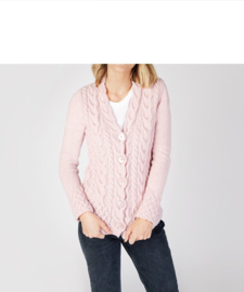 Irelandseye Damen Pullover Elsa Pink Mist