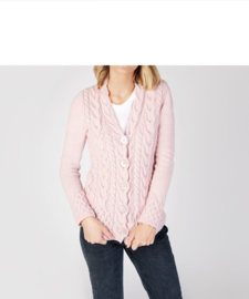 Irelandseye sweater Elsa - Pink Mist