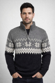 Pure Wool Sweater Kees - Anthracite