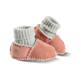 Baby slipper Balu Suède ABS - Pink