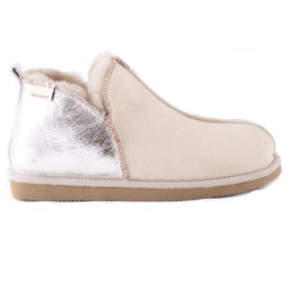 Shepherd pantoffel Annie - Honey/Silver