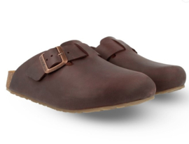 Haflinger Pantoffel Porto - Donkerbruin