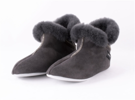 Shepherd slipper Mariette - Asphalt