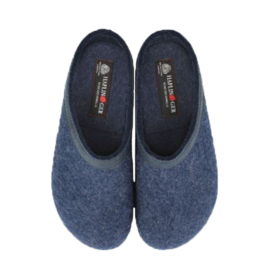 Haflinger pantoffel Grizzly - Jeans