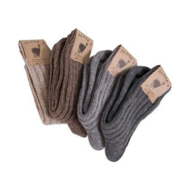 Alpaca socks Thick in 4 colors