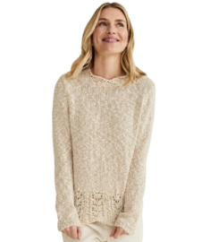 Aran Woollen Mills linen sweater Lindy