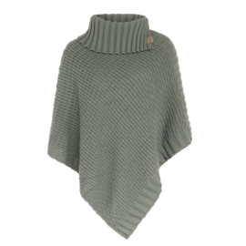 Knit Factory poncho Nicky - Urban Green