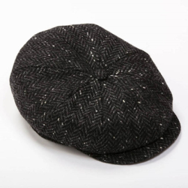 Peaky Blinders cap - Charcoal Black