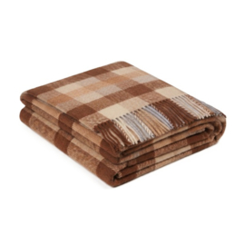 McNutt Lamswollen Plaid – Caramello