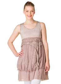 Tuniek Kazia - Warm Taupe