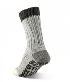 Alpaka Socken ABS Grau