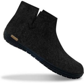 Glerups pantoffel Sam - Charcoal