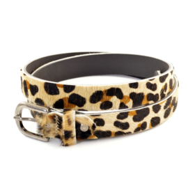 Miss Muller Wildlands – Leren Damesriem - Cheetah