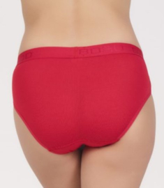 Dames Bamboe Hipster - Rood - 3 pack