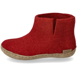 Glerups Kinderpantoffel Jace - Rood