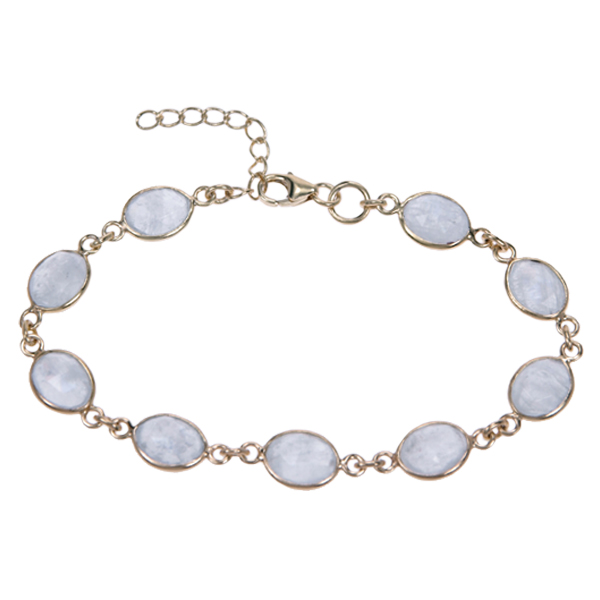 Zilveren Armband met Maansteen