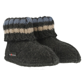 Haflinger slipper Paul - Graphite