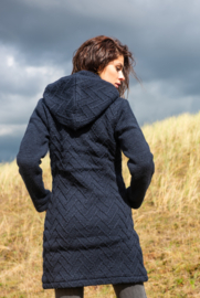 Pure Wool cardigan Sharon - Navy