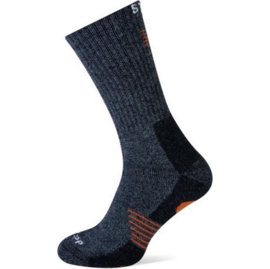 Stapp bamboe socks Darkgrey/orange