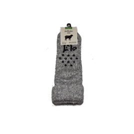 Wool house socks ABS - Light Grey