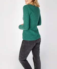 Irelandseye ladies sweater Elsa - Green Garden