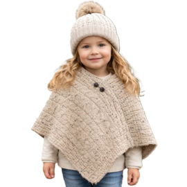Wollen Kinderponcho Kayleigh