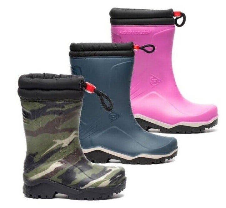 Dunlop Gevoerde Kinderlaarsjes