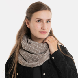 Snood Dusk - Marron/Iced Clay