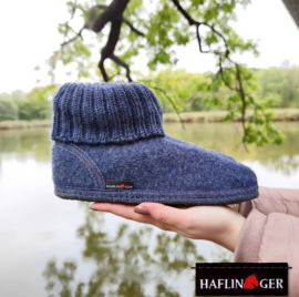 Haflinger pantoffel Karl - Jeans