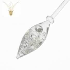 VitaJuwel Diamonds edelsteenstaaf of ViA drinkfles (met echte ruwe diamant)