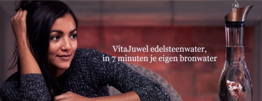 VitaJuwel Edelsteenwater, de ENIGE ECHTE VitaJuwel webwinkel voor alle VitaJuwel producten.