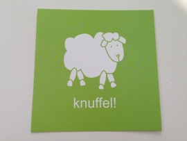 Lief! postcard `knuffel!`
