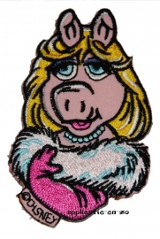 strijkapplicatie miss piggy