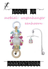 WHAZZ UP haakpatroon eenhoorn voor mobiel/ box/ wagenhanger (PDF)