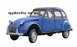 SUPER full color applicatie 2CV (lelijk eendje)