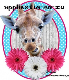 SUPER full color applicatie giraffe