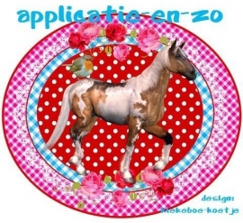 SUPER full color applicatie paard