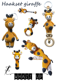 WHAZZ UP haakpatroon knuffeldoekje giraffe (PDF)